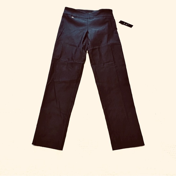 Cropped Ankle Pants Laura Cruz Nylon Rayon Stretch Pullon - Picture 2 of 6